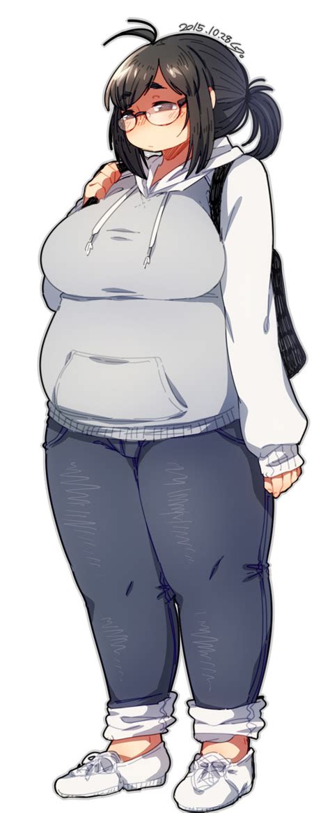 chubby anime girl on Tumblr